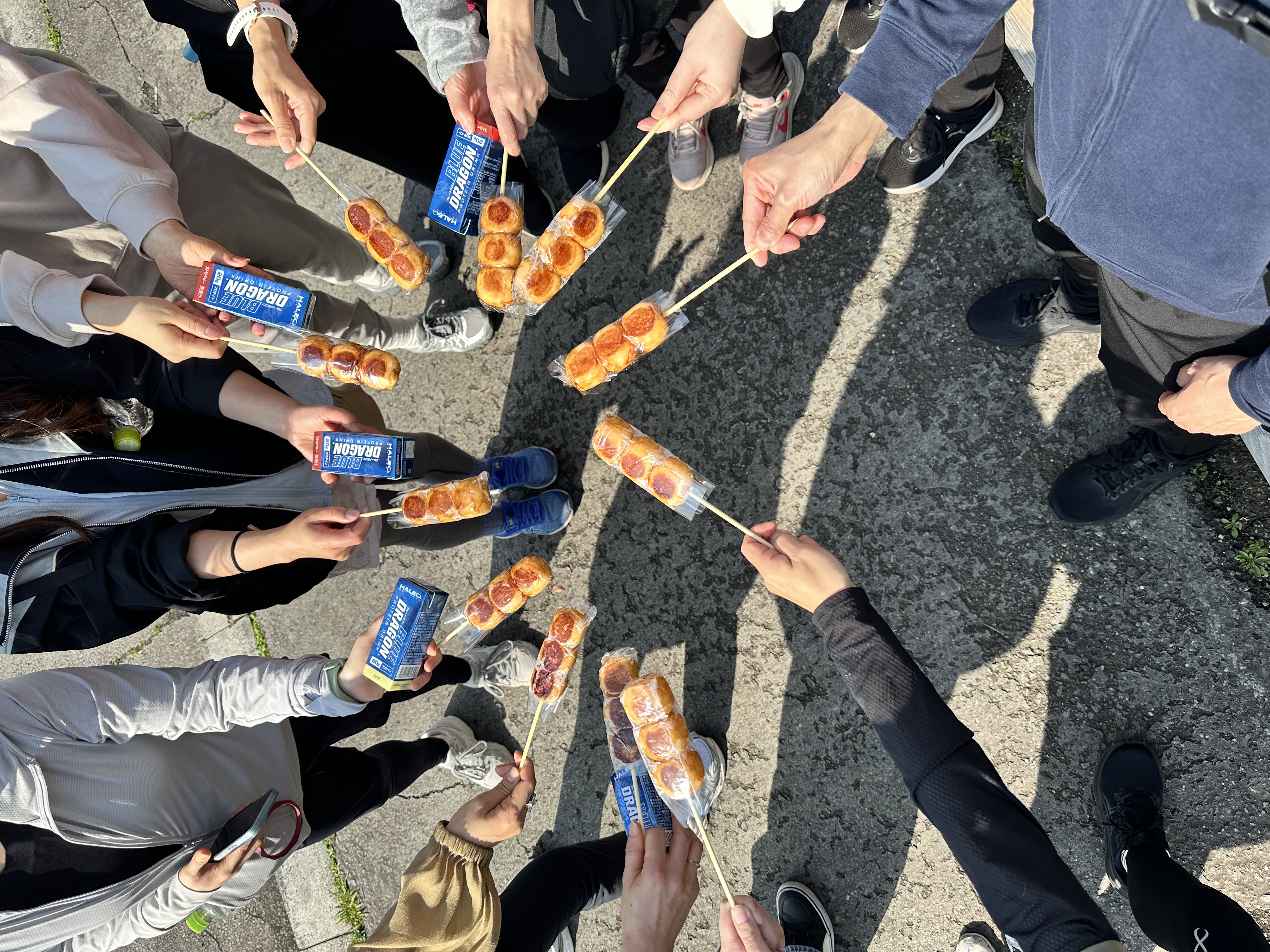 みんなでお団子！